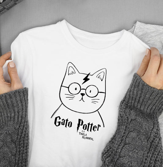 Camiseta Gato Potter