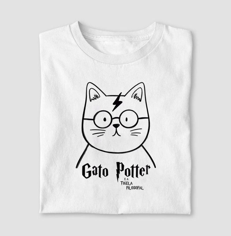 Camiseta Gato Potter