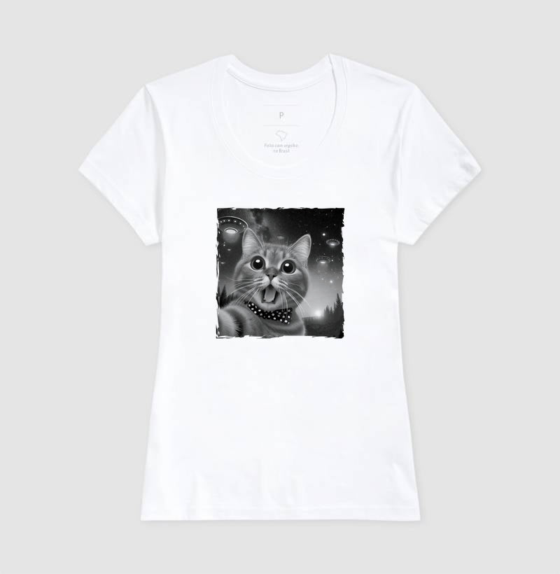 Camiseta Cat E.T.