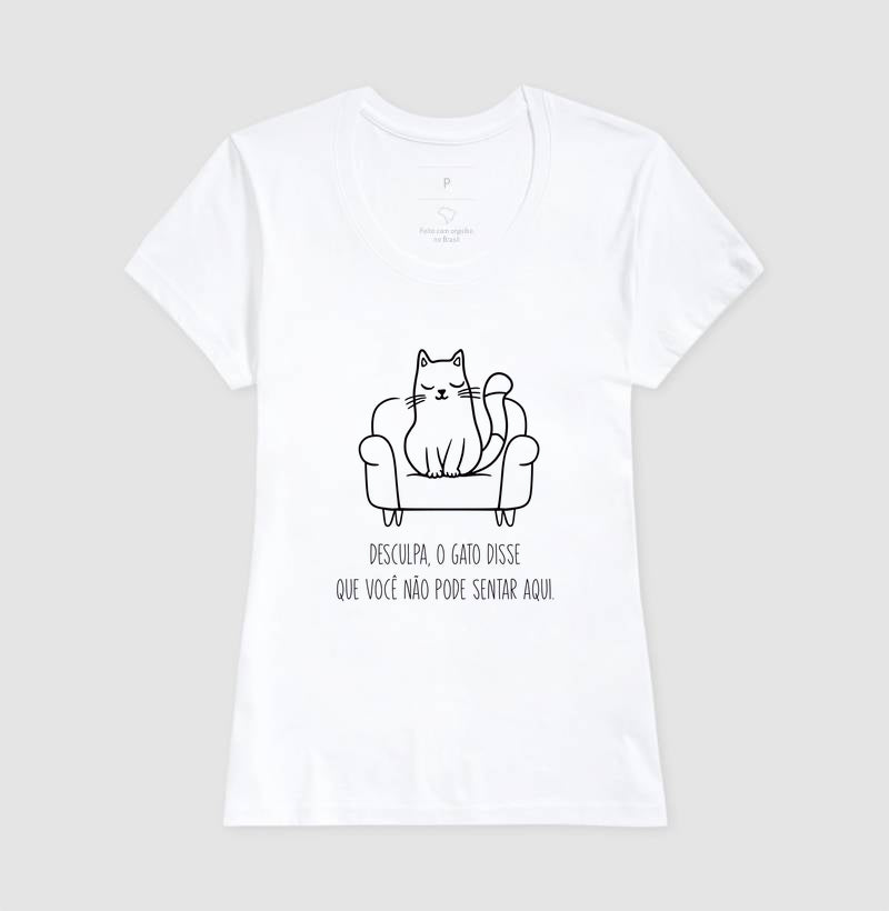 Camiseta O Gato Disse