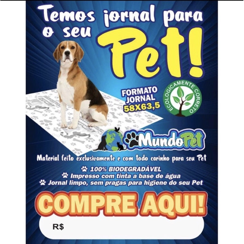 Jornal Pet 1kg 🇧🇷