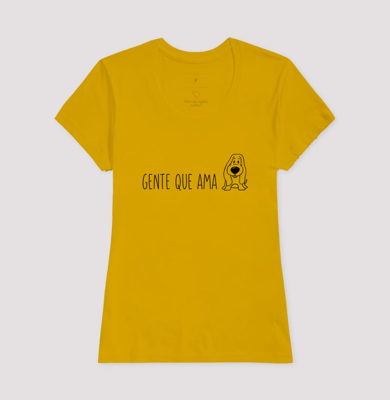Camiseta Gente que Ama Cachorrim