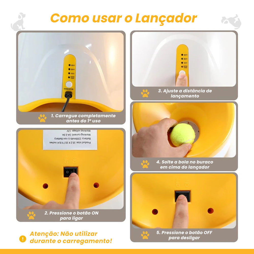 Lançador de Bolas Automático