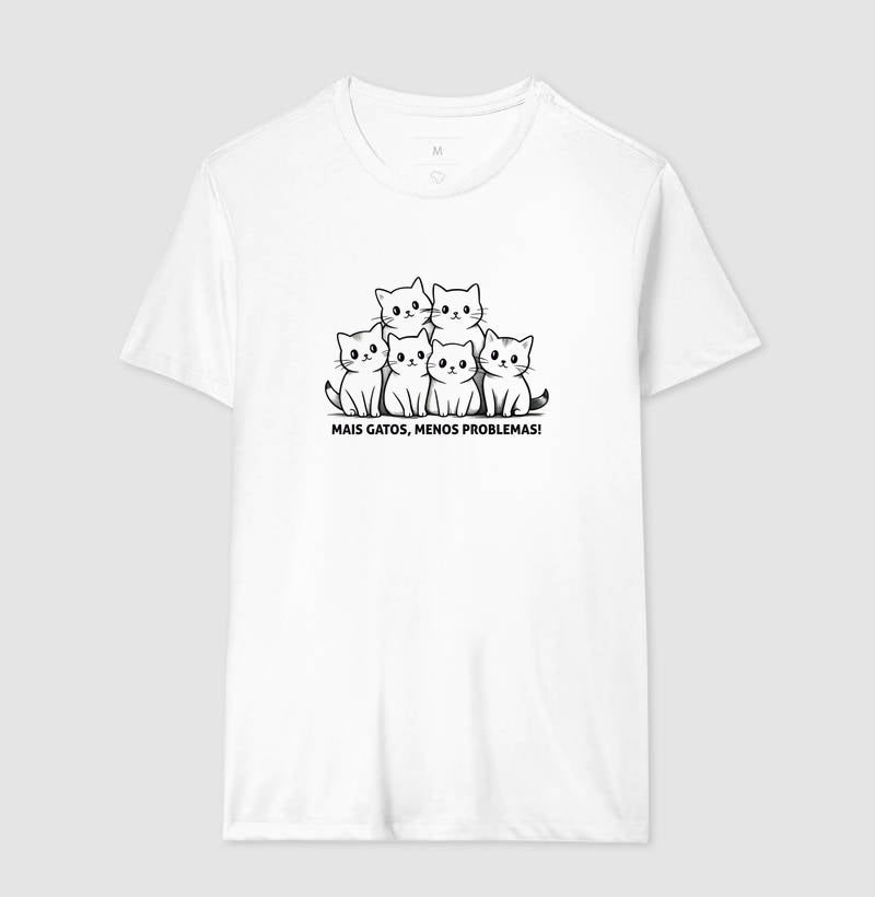 Camiseta Mais Gatos