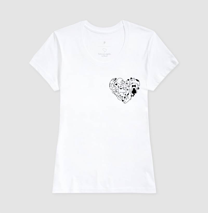 Camiseta Love Cat