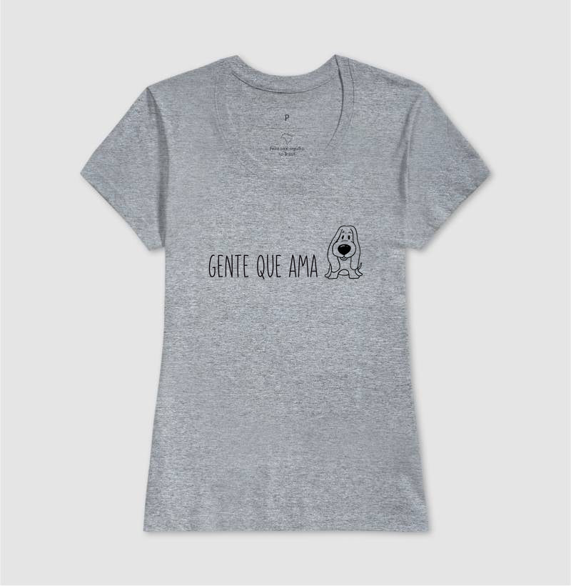 Camiseta Gente que Ama Cachorrim