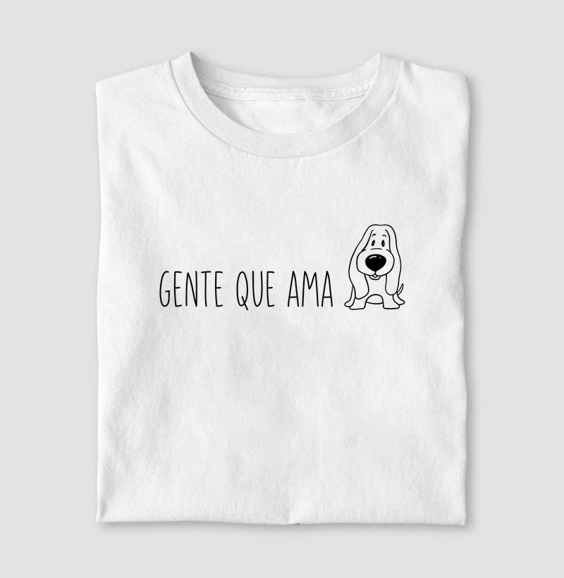 Camiseta Gente que Ama Cachorrim