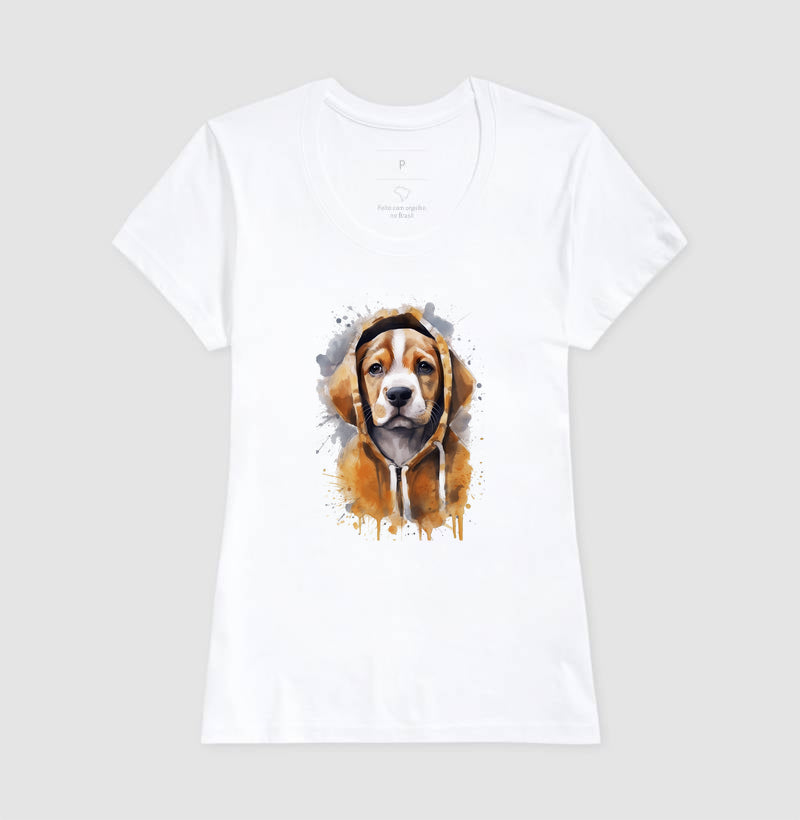 Camiseta Irmão de Patas Coleção Aquarela
