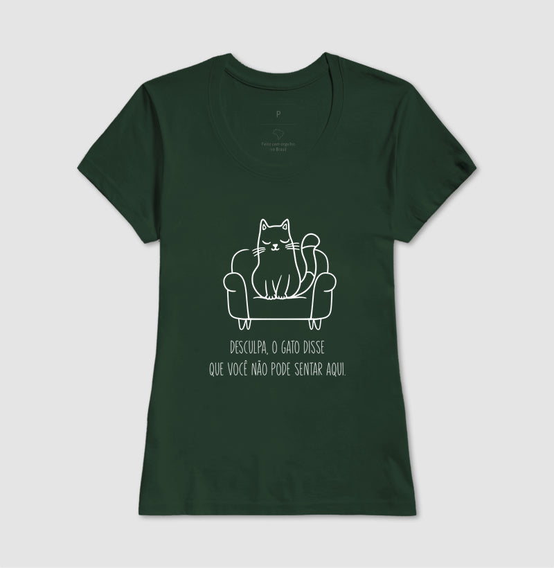 Camiseta O Gato Disse