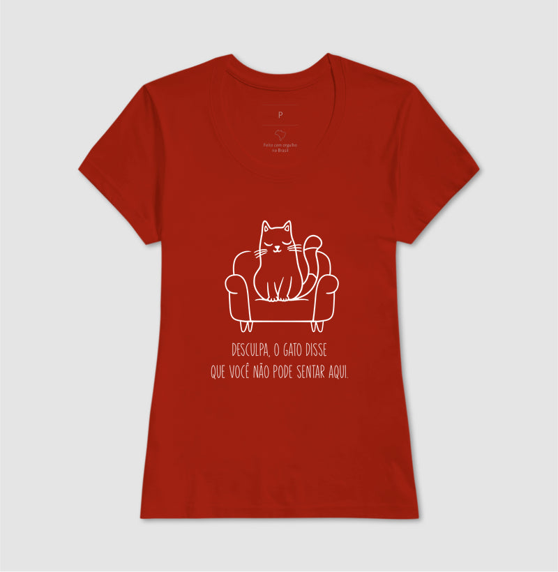 Camiseta O Gato Disse