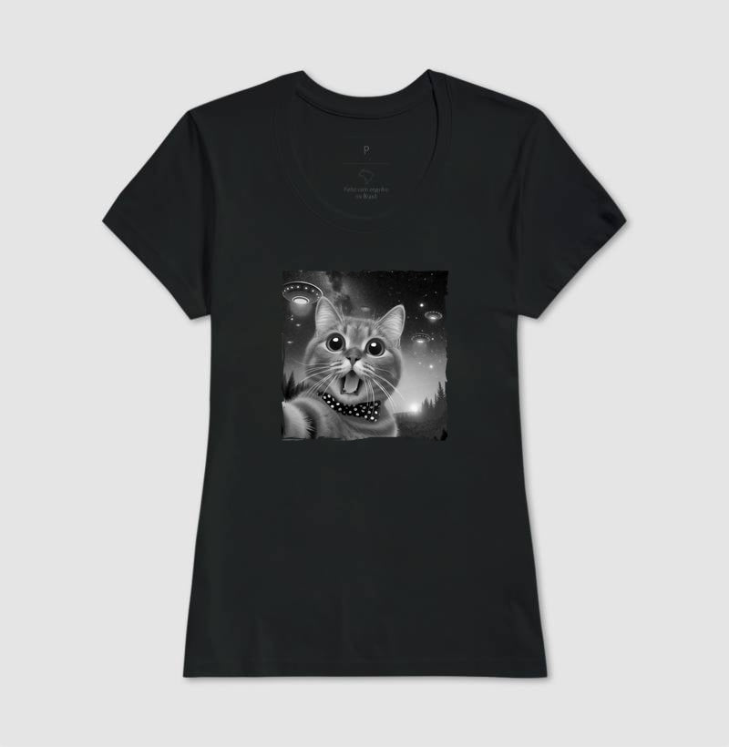 Camiseta Cat E.T.