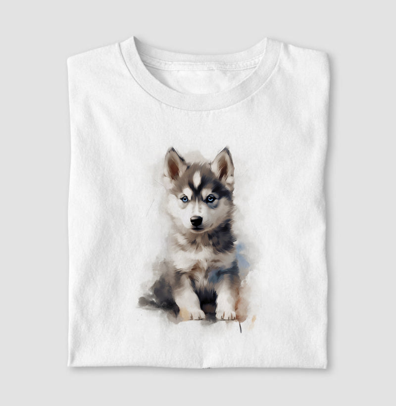Camiseta Focinho Fofo Coleção Aquarela