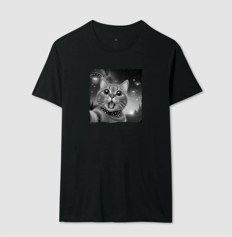 Camiseta Cat E.T.