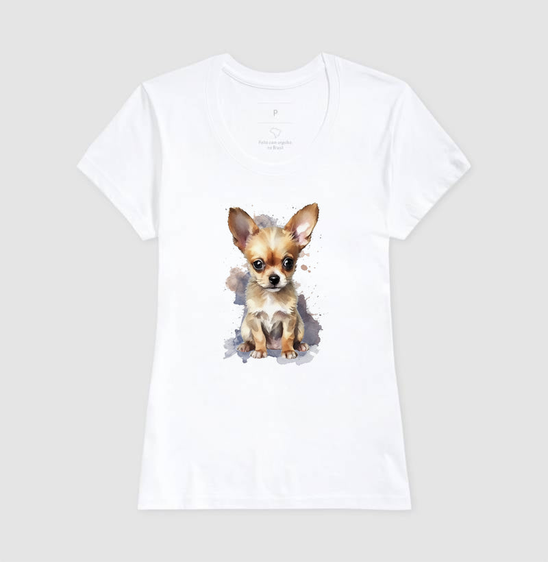 Camiseta Melhor Amigo Coleção Aquarela