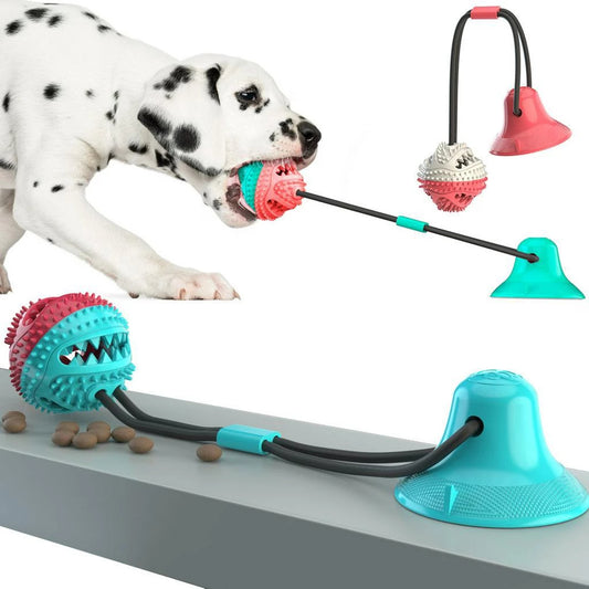 Bola Interativa com Ventosa e Compartimento para Petiscos