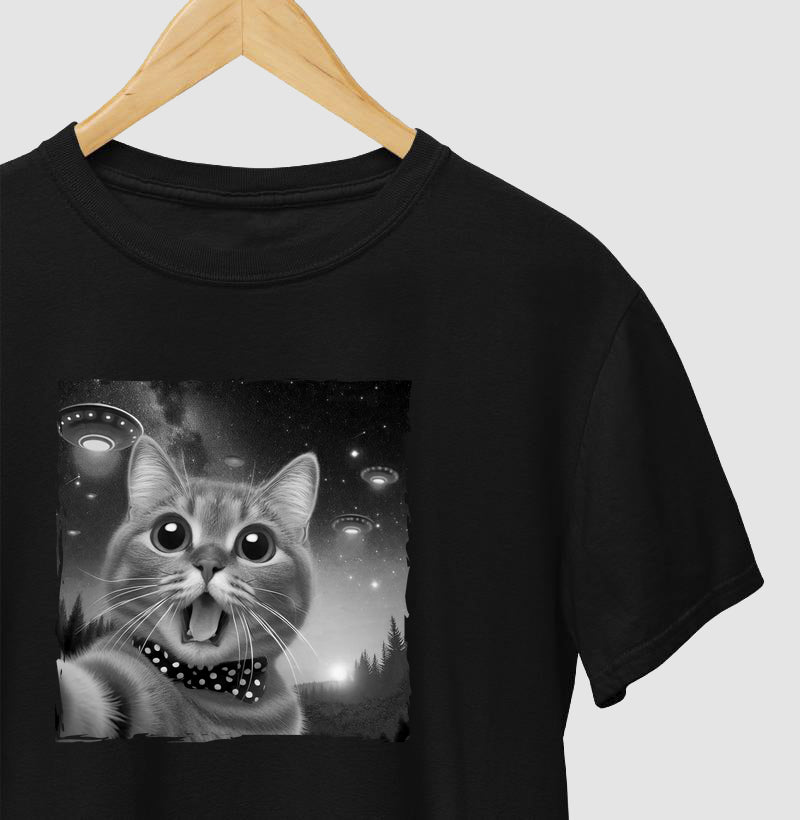 Camiseta Cat E.T.