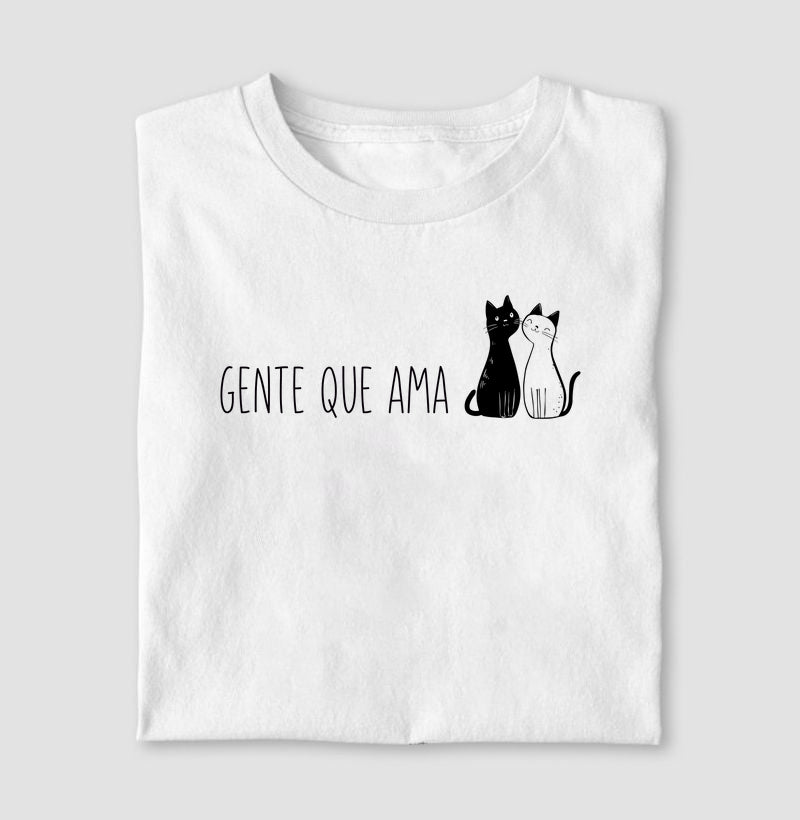 Camiseta Gente que Ama Gatos