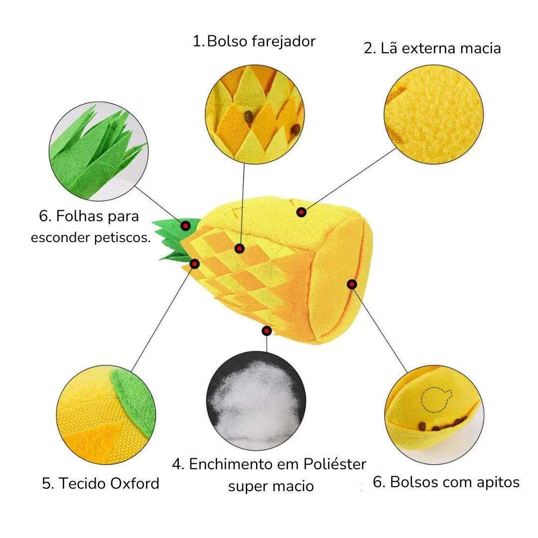 Abacaxi Porta Petiscos