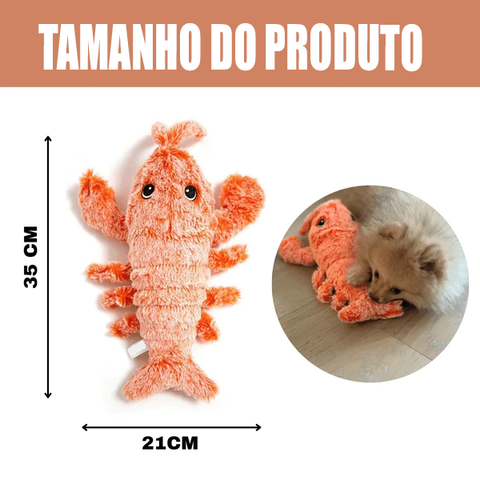 Pelúcia Lagosta Interativa