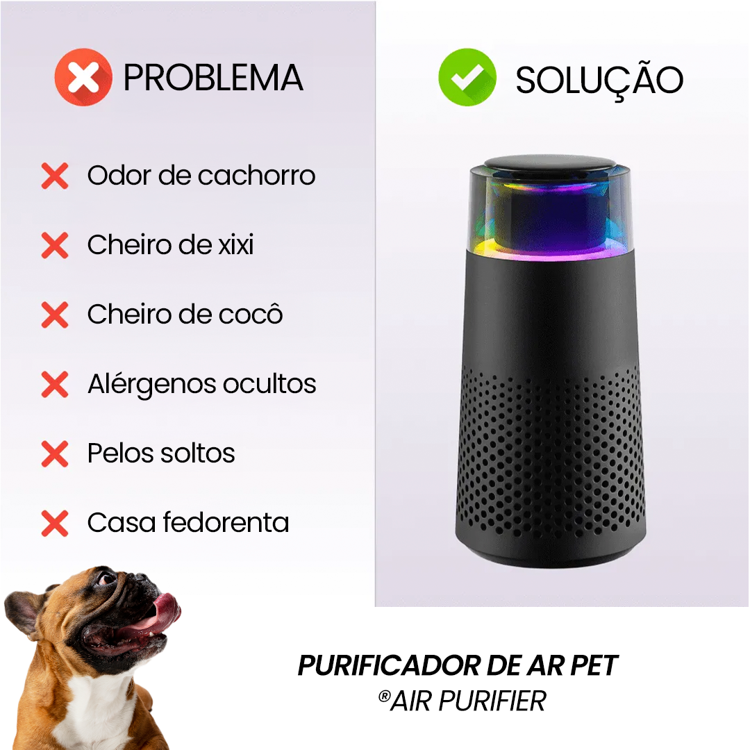 Purificador de Ar Pet ®Air Purifier