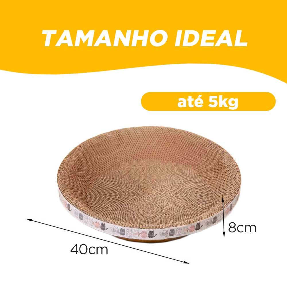 Cama Arranhador Ecológico Para Gato