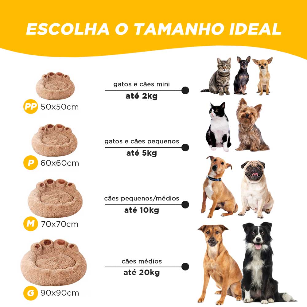 Cama Pet Pelúcia