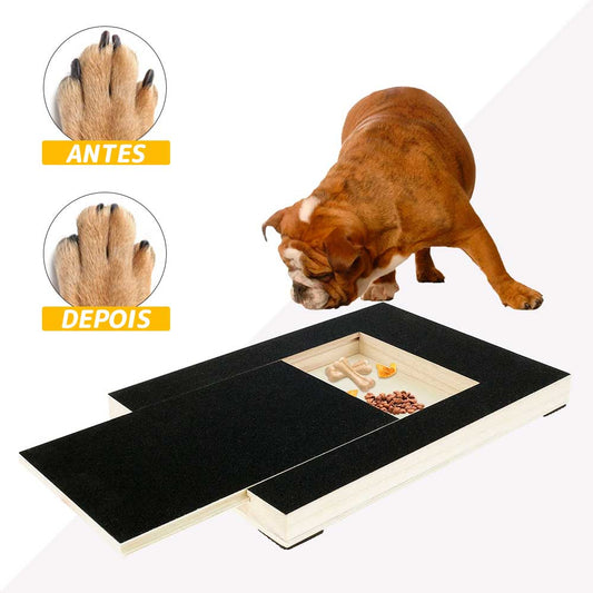 Lixador de Unhas Porta Petiscos para Cão