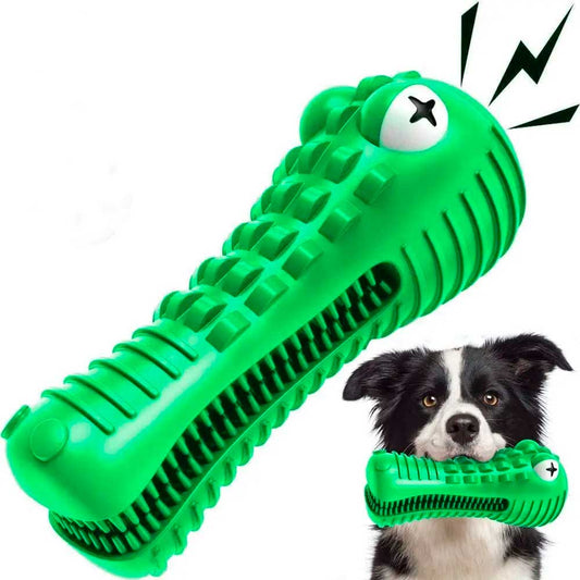 Jacaré Mordedor Limpa Dente para Cão