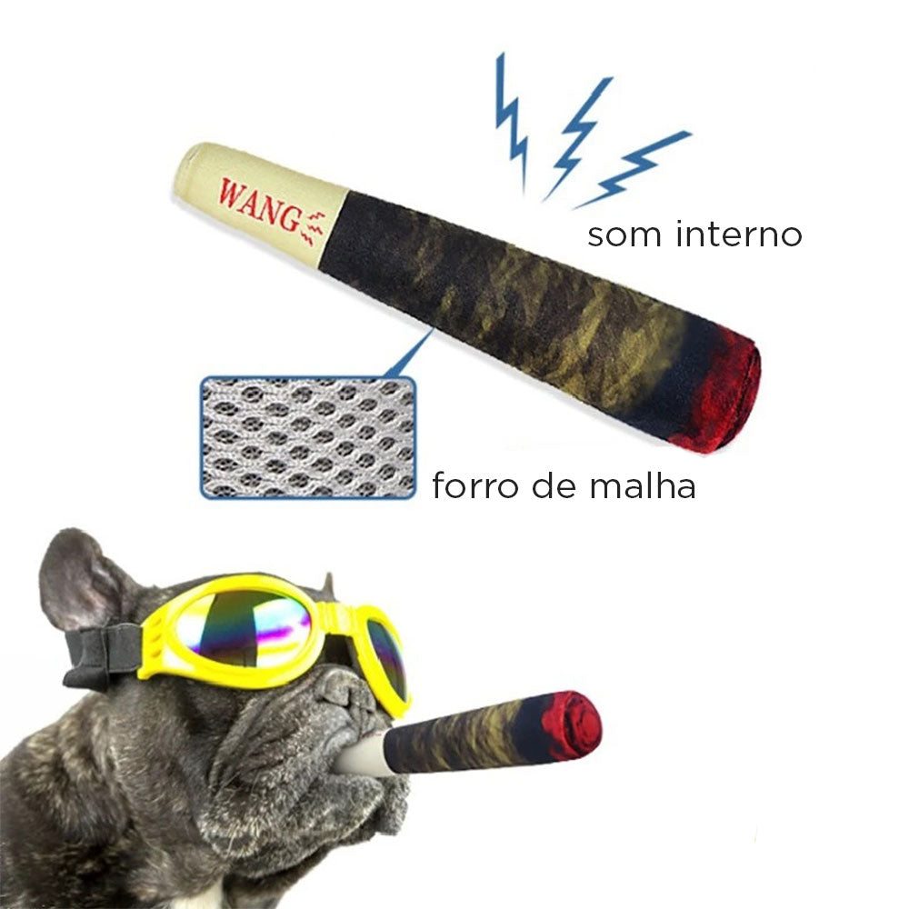 Brinquedo Charuto de Pelúcia