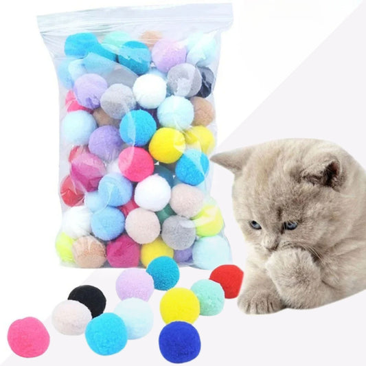 Kit bolinhas de pelúcia