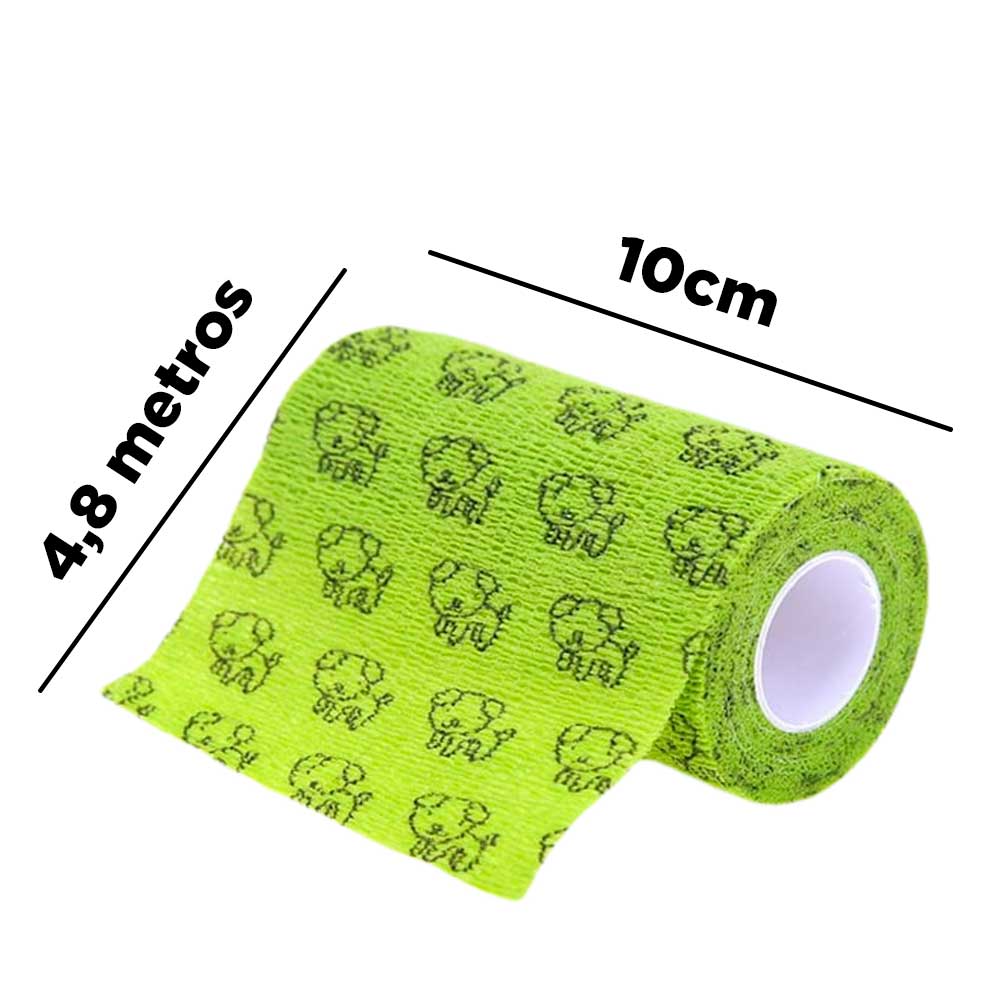 Bandagem Pet Elástica Autoaderente