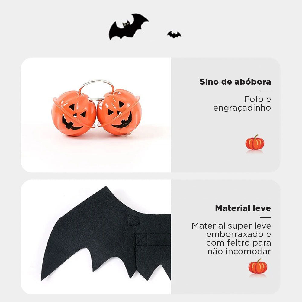 Fantasia de Morcego para Gato