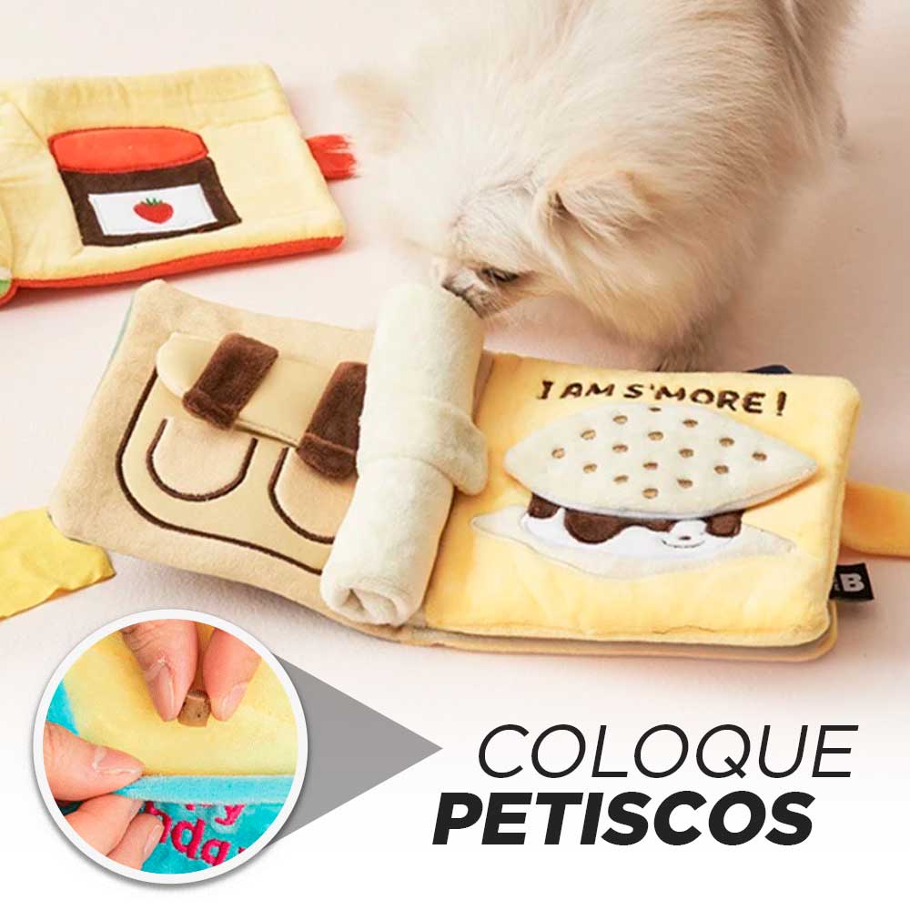 Livro Pet Brinquedo Interativo
