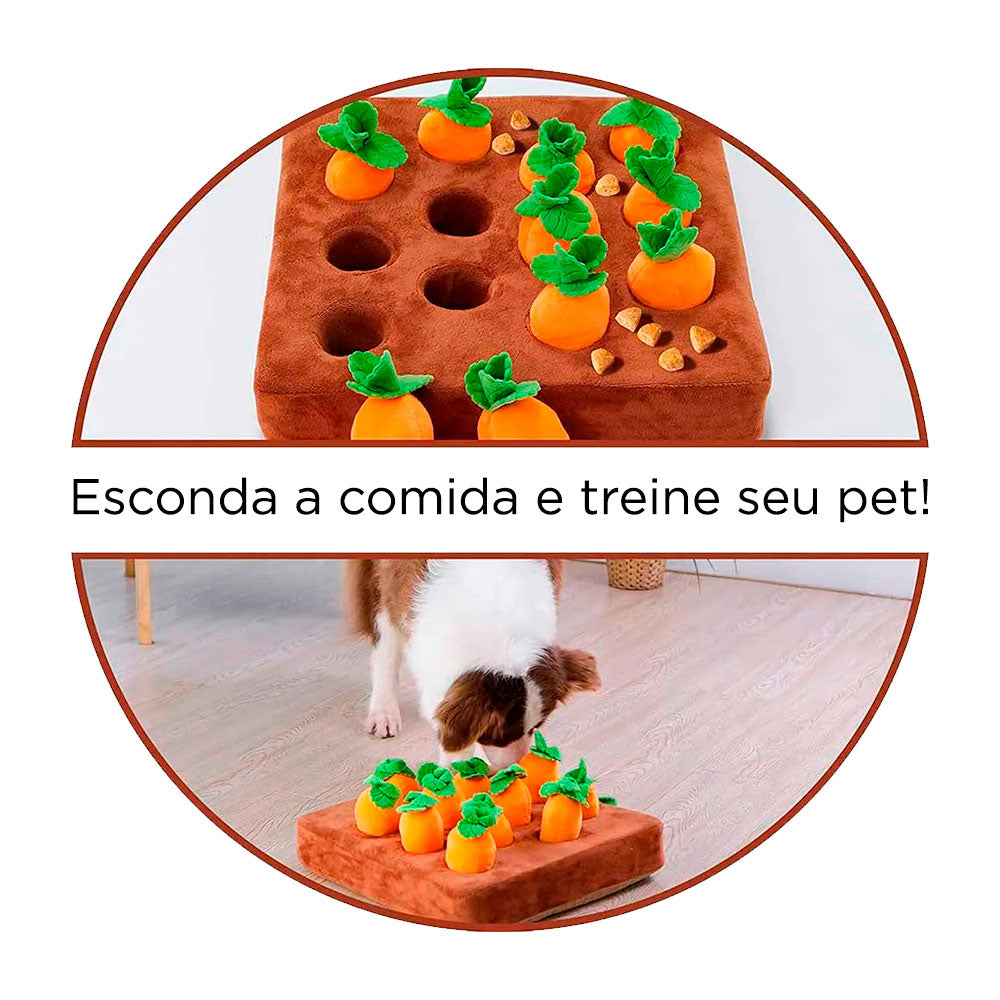 Brinquedo Pet Interativo Cenourinha