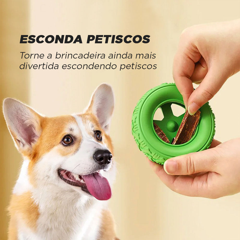 Pneu Porta Petiscos Pet