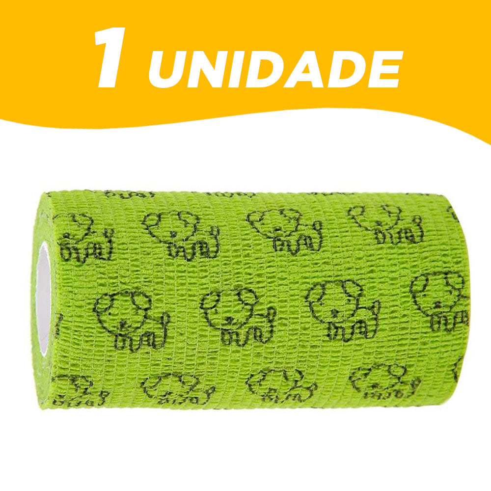 Bandagem Pet Elástica Autoaderente
