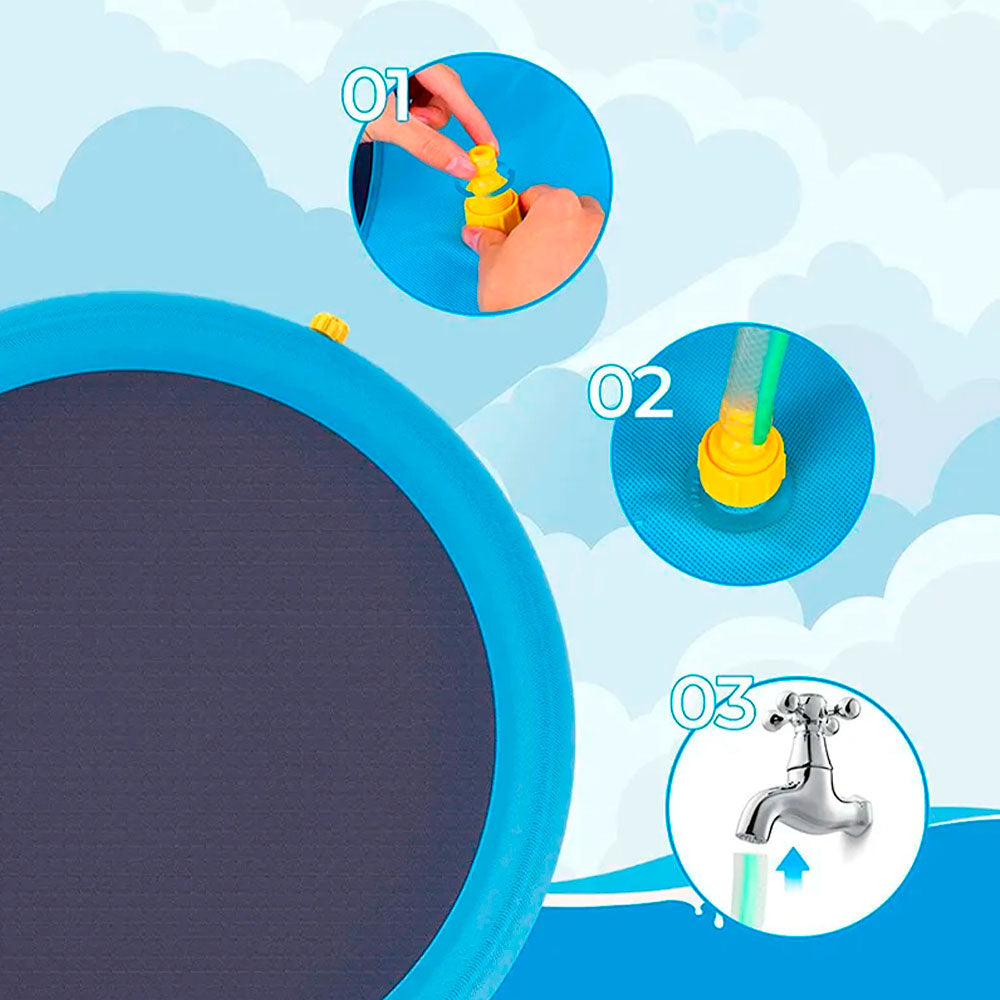 Piscina para Cachorro Chafariz