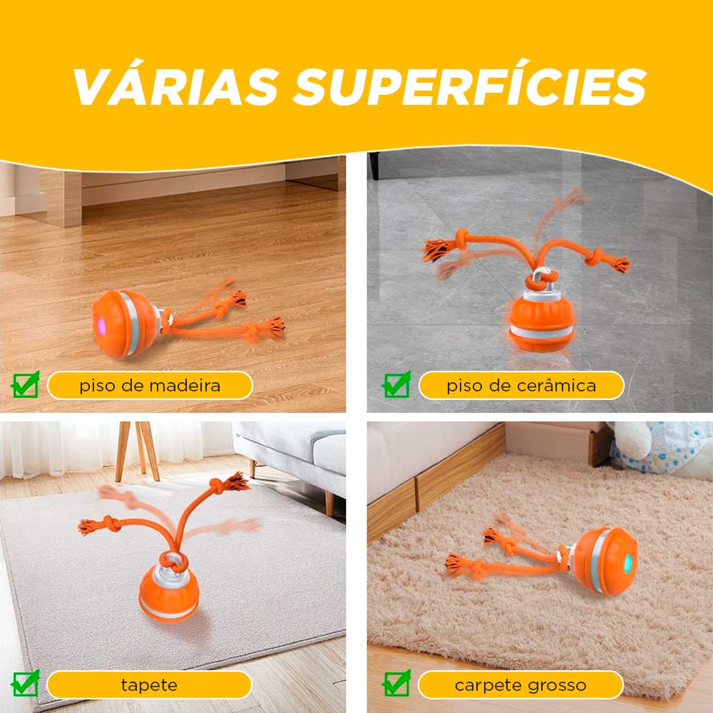 Bola Maluca Brinquedo Interativo para Cão