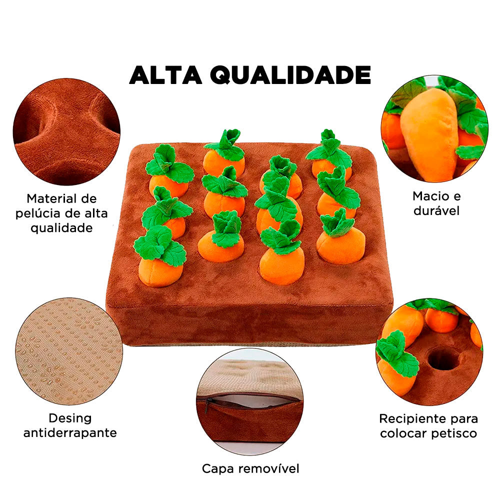 Brinquedo Pet Interativo Cenourinha