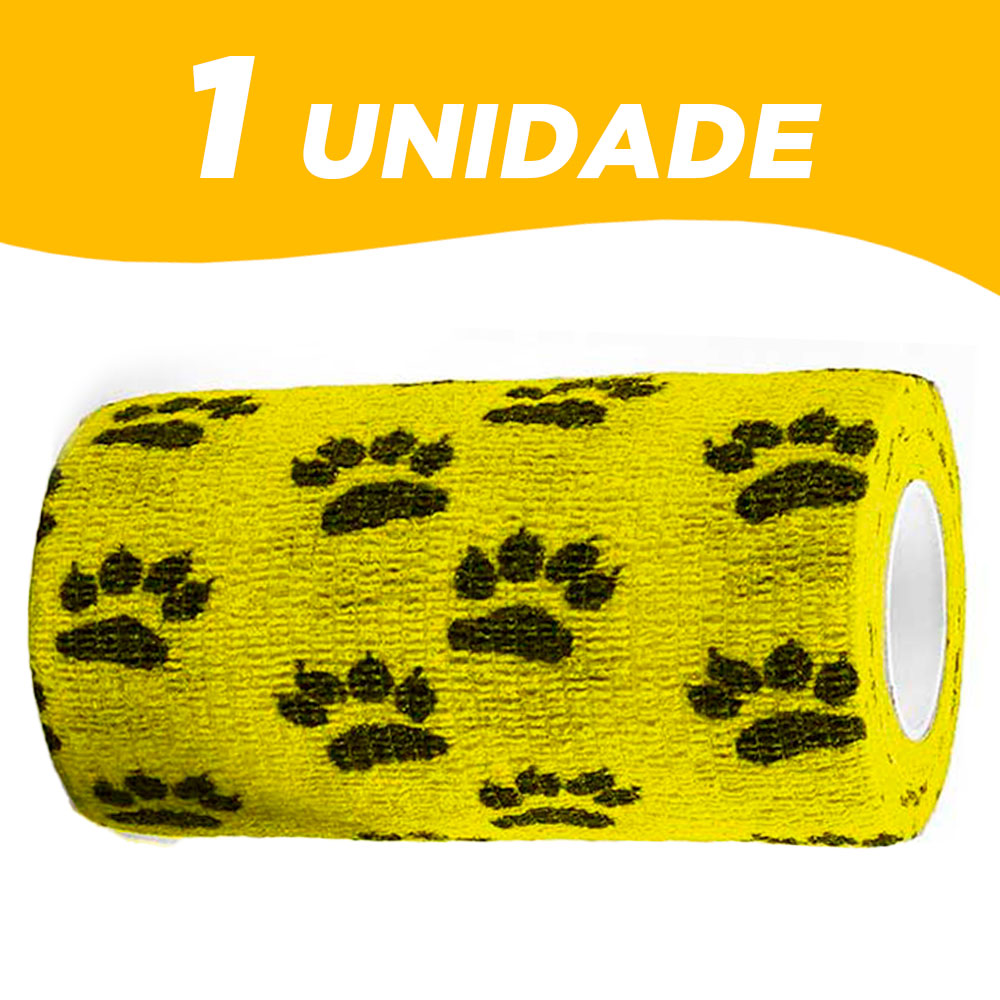 Bandagem Pet Elástica Autoaderente