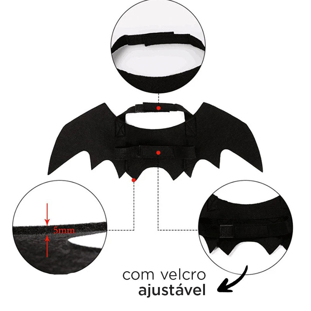 Fantasia de Morcego para Gato