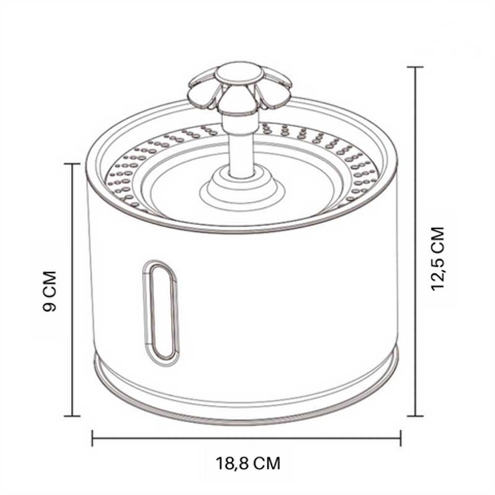 Bebedouro Gato Automático
