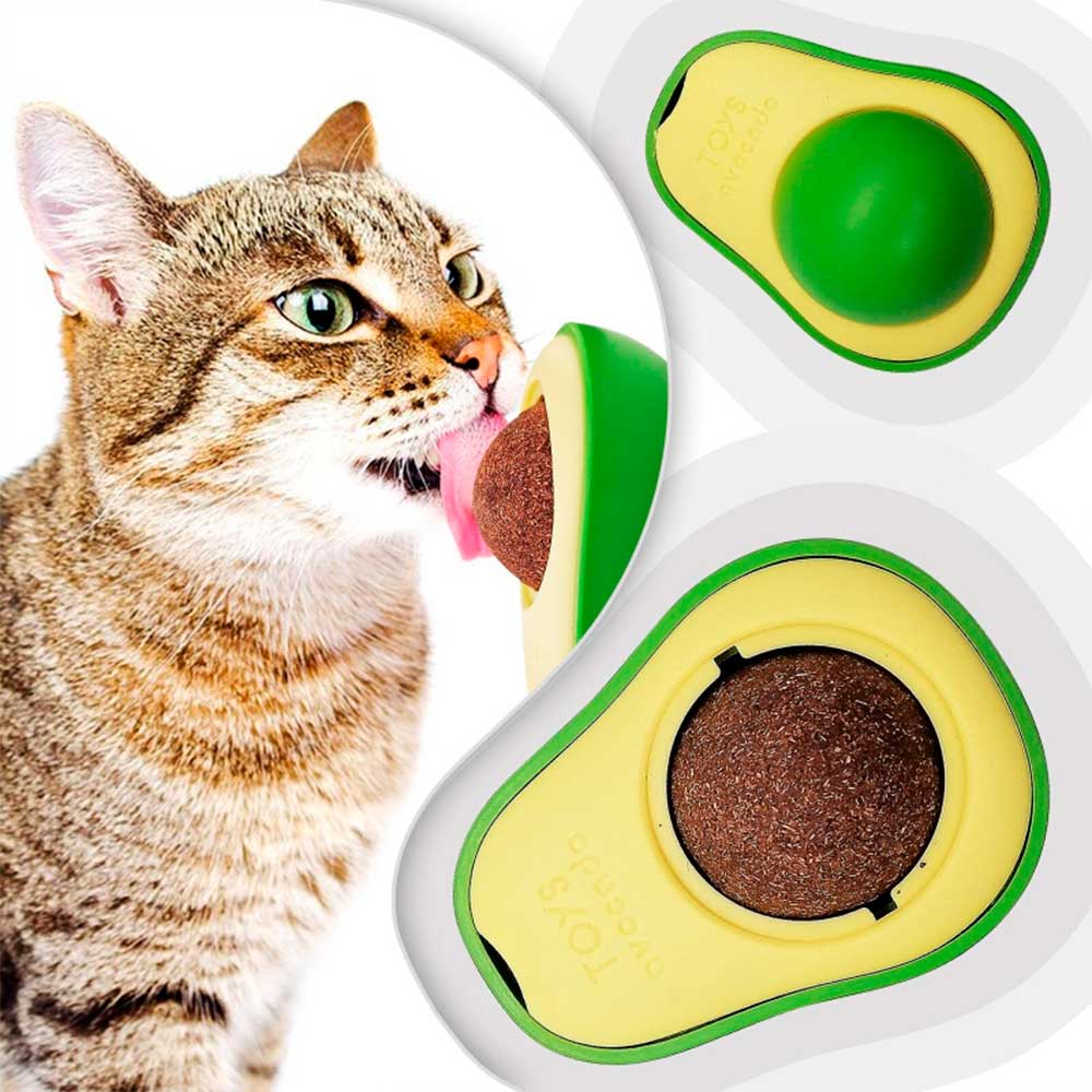 Brinquedo AbaCat Bola Catnip para Gatos 🇧🇷