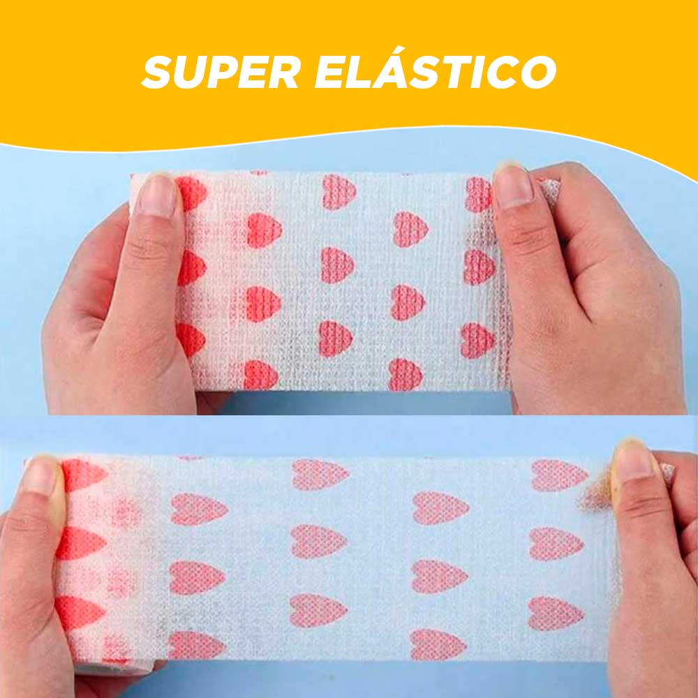 Bandagem Pet Elástica Autoaderente