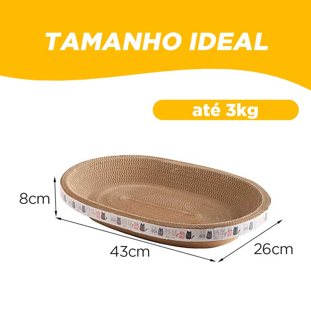 Cama Arranhador Ecológico Para Gato