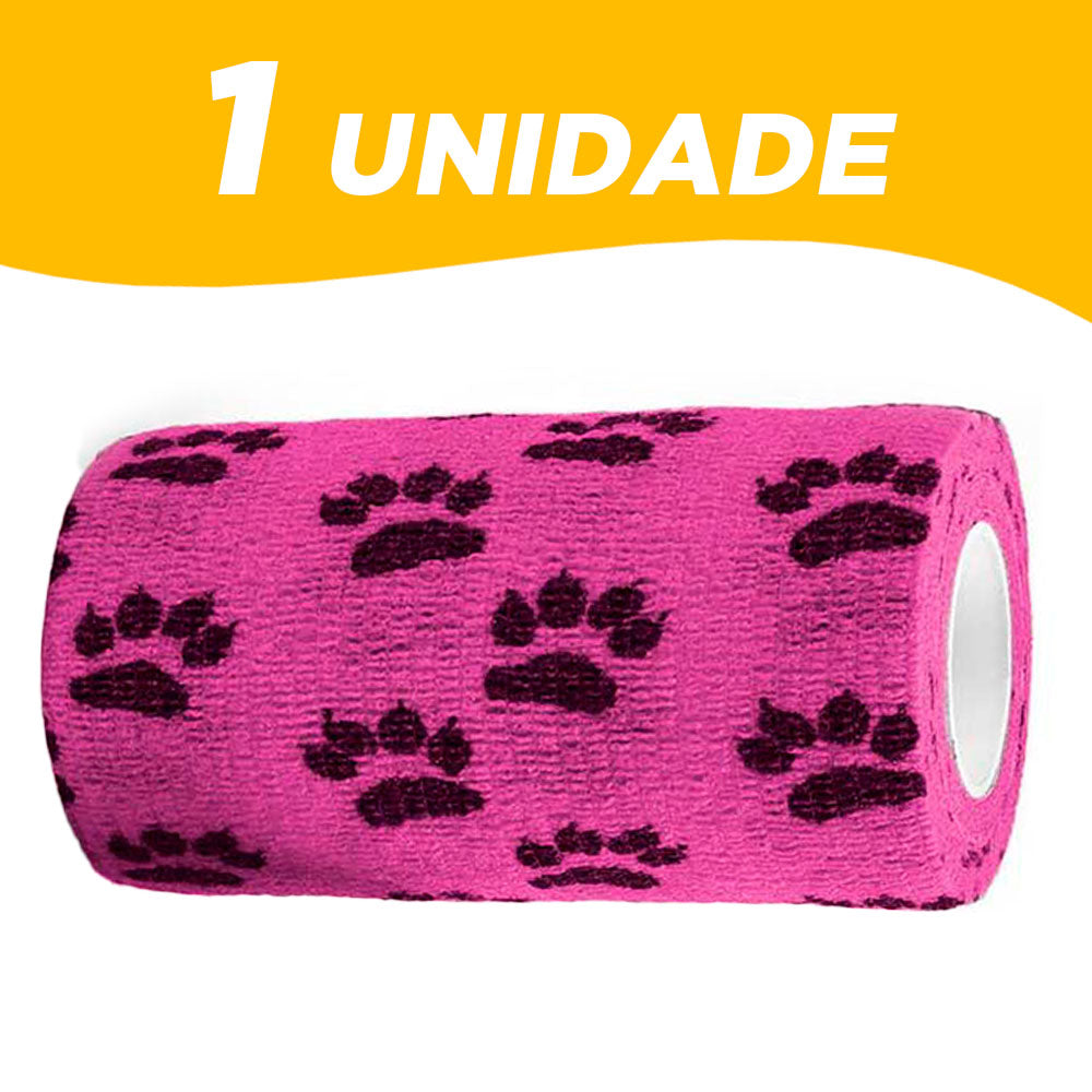 Bandagem Pet Elástica Autoaderente
