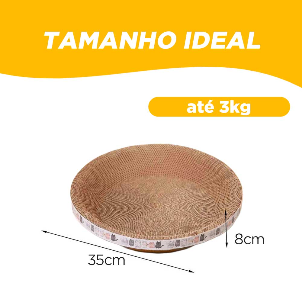 Cama Arranhador Ecológico Para Gato