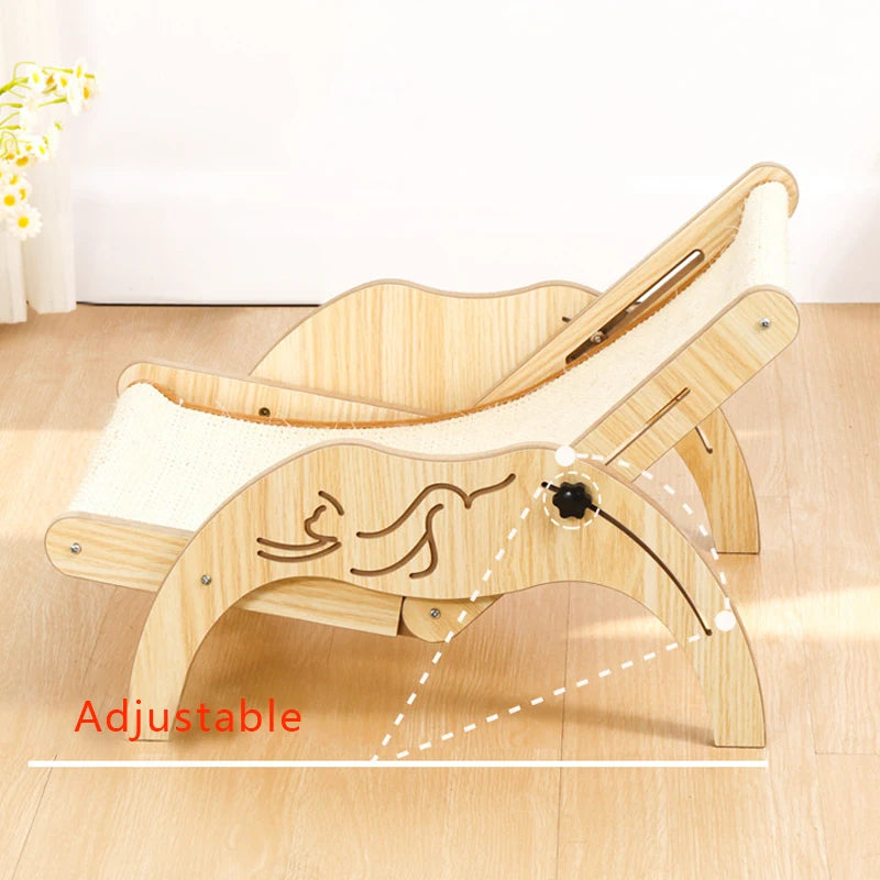 Cadeira Arranhador de Sisal Luxo