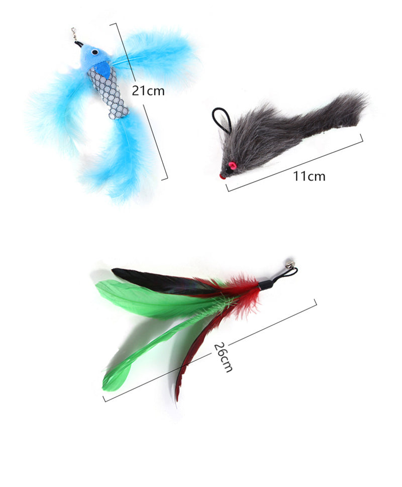 Brinquedo Varinha com Ventosa para Gato