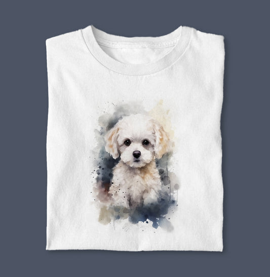 Camiseta Cãopanheiro Eterno Coleção Aquarela